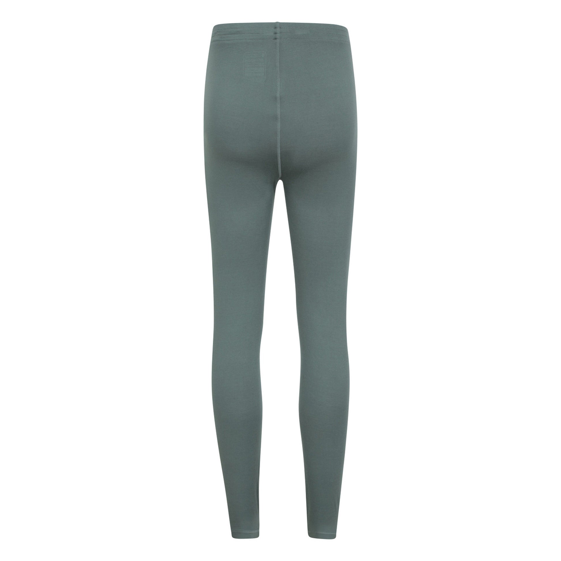 Khaki Green - Side - Mountain Warehouse Womens-Ladies Keep The Heat Base Layer Bottoms