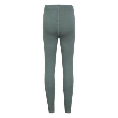 Khaki Green - Side - Mountain Warehouse Womens-Ladies Keep The Heat Base Layer Bottoms