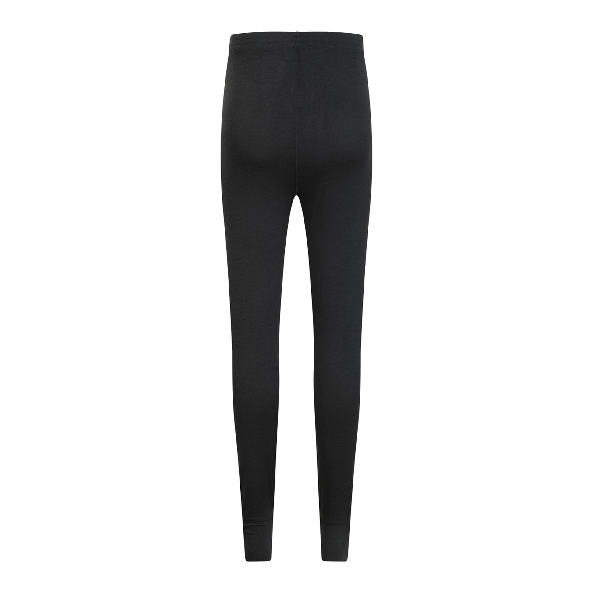 Black - Side - Mountain Warehouse Womens-Ladies Keep The Heat Base Layer Bottoms