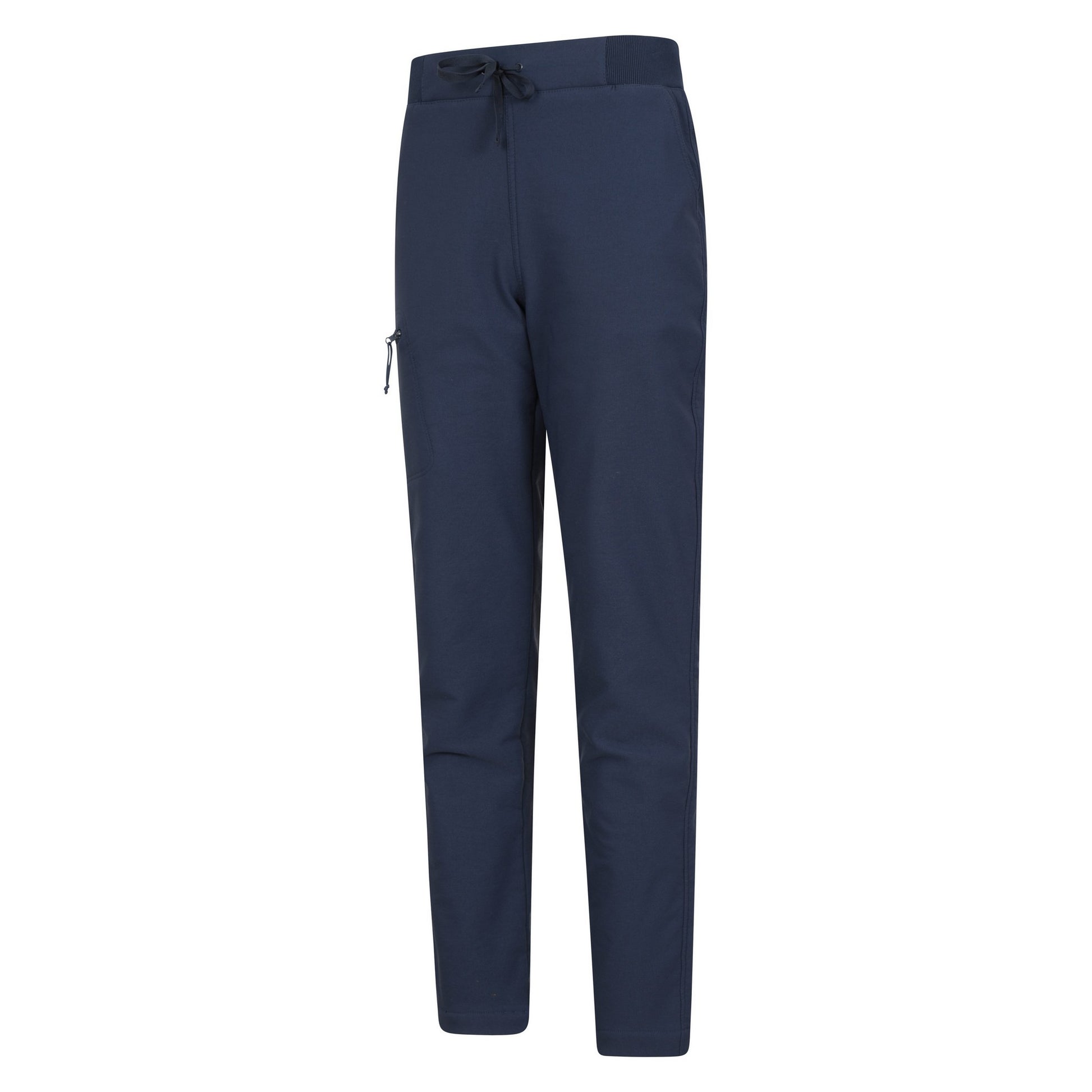 Navy - Side - Mountain Warehouse Womens-Ladies Venture Water Resistant Hiking Trousers