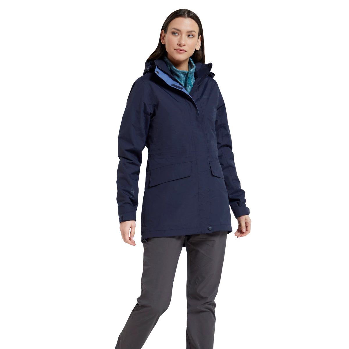 Green - Front - Mountain Warehouse Womens-Ladies Glacial Extreme Waterproof Jacket