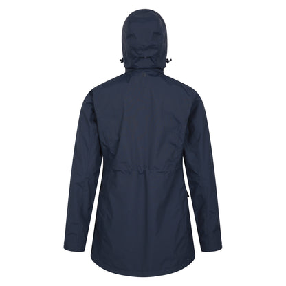 Dark Blue - Back - Mountain Warehouse Womens-Ladies Glacial Extreme Waterproof Jacket