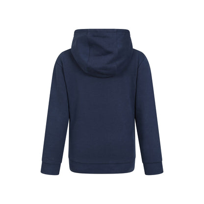 Navy - Back - Mountain Warehouse Childrens-Kids Puff Dinosaur Organic Hoodie