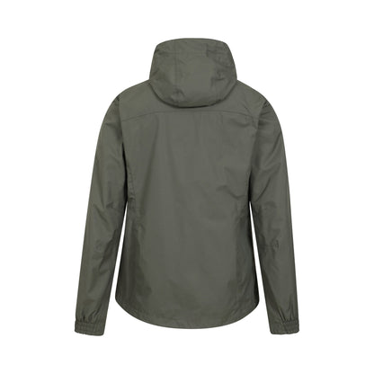 Green - Back - Mountain Warehouse Womens-Ladies Storm 3 in 1 Waterproof Jacket