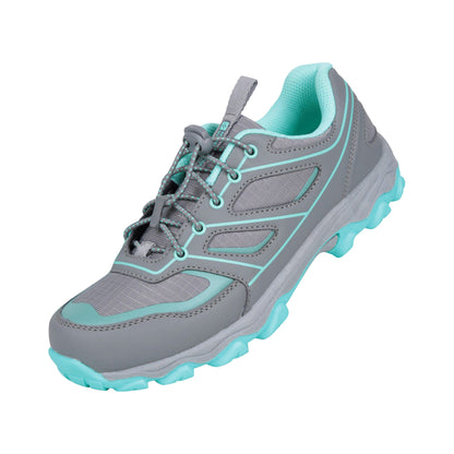 Charcoal - Front - Mountain Warehouse Childrens-Kids Approach Running Trainers