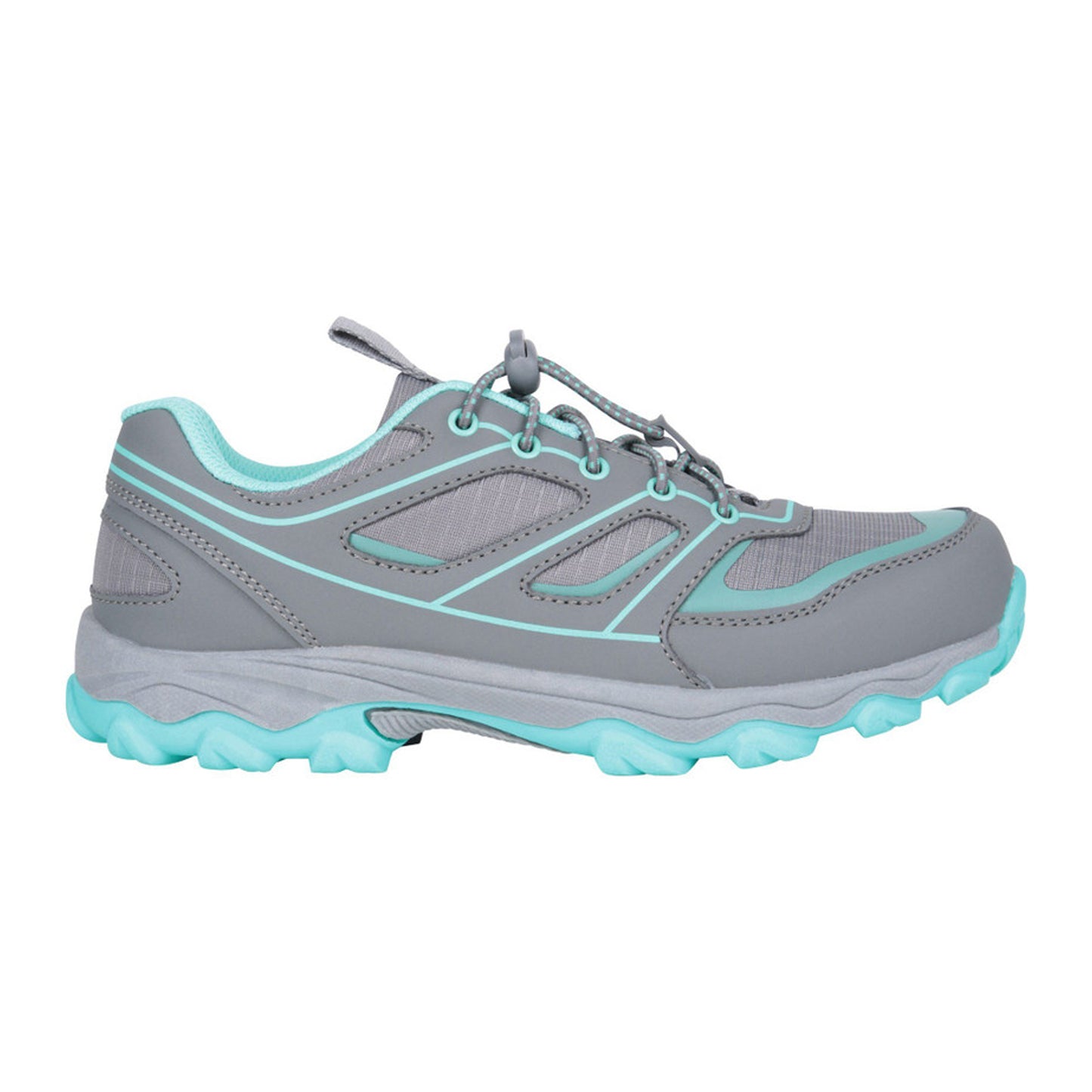 Charcoal - Back - Mountain Warehouse Childrens-Kids Approach Running Trainers