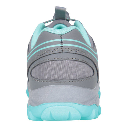 Charcoal - Side - Mountain Warehouse Childrens-Kids Approach Running Trainers