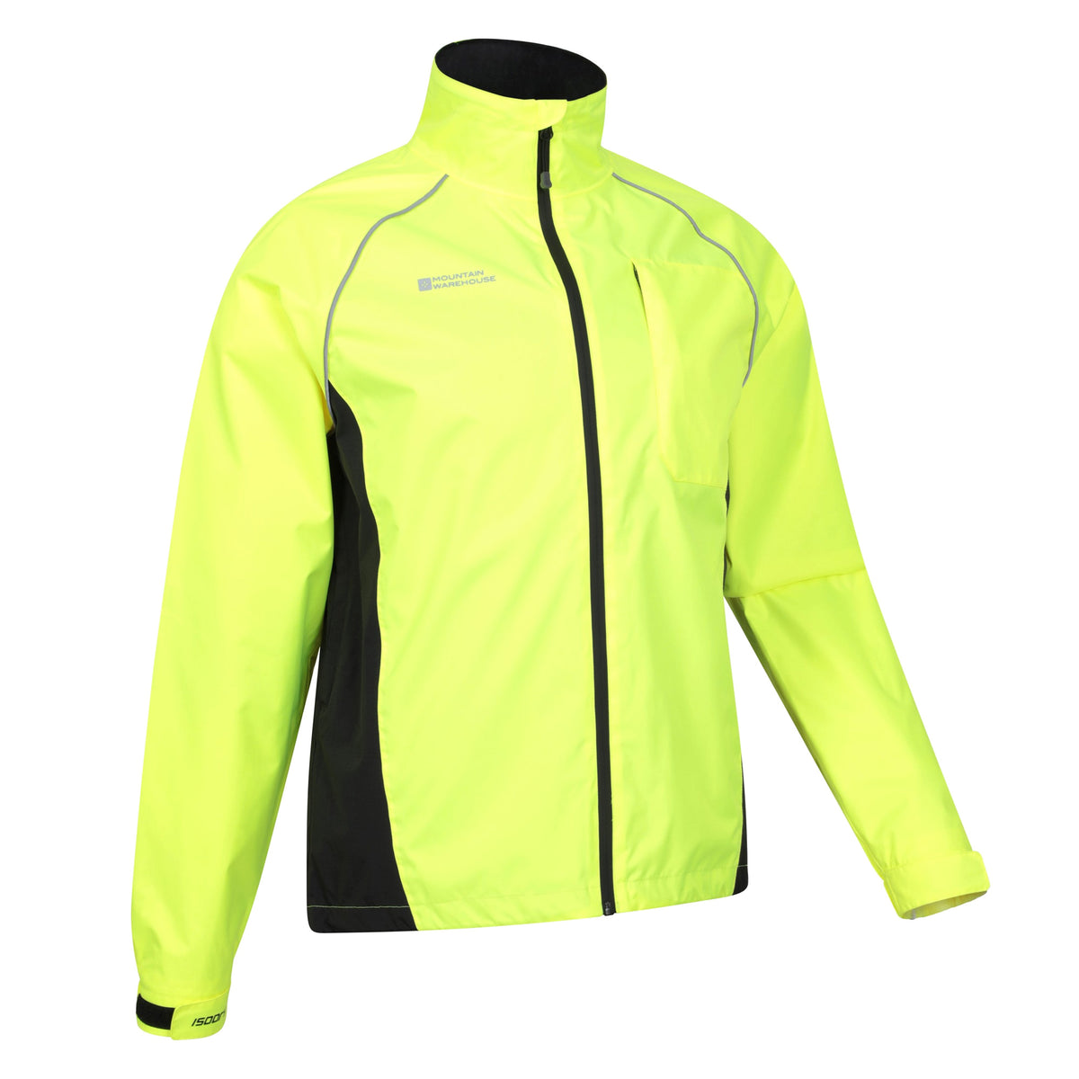 Yellow - Side - Mountain Warehouse Mens Adrenaline II Waterproof Jacket