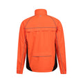 Orange - Back - Mountain Warehouse Mens Adrenaline II Waterproof Jacket