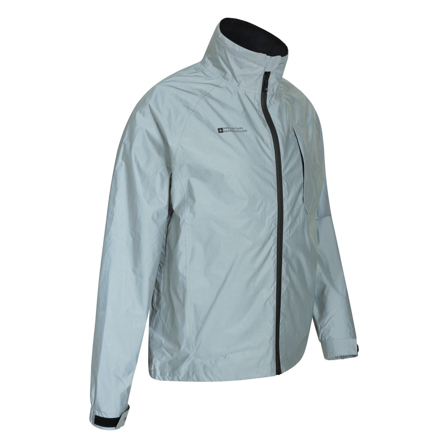 Silver - Lifestyle - Mountain Warehouse Mens Adrenaline II Waterproof Jacket
