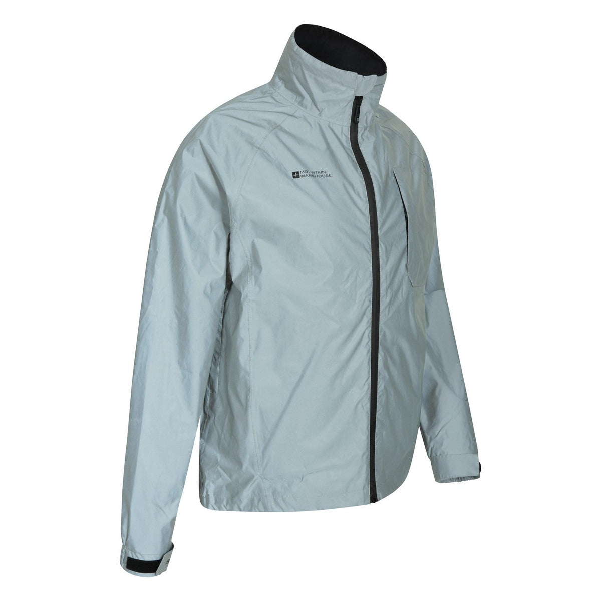 Silver - Lifestyle - Mountain Warehouse Mens Adrenaline II Waterproof Jacket