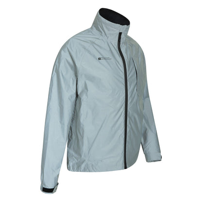 Silver - Lifestyle - Mountain Warehouse Mens Adrenaline II Waterproof Jacket