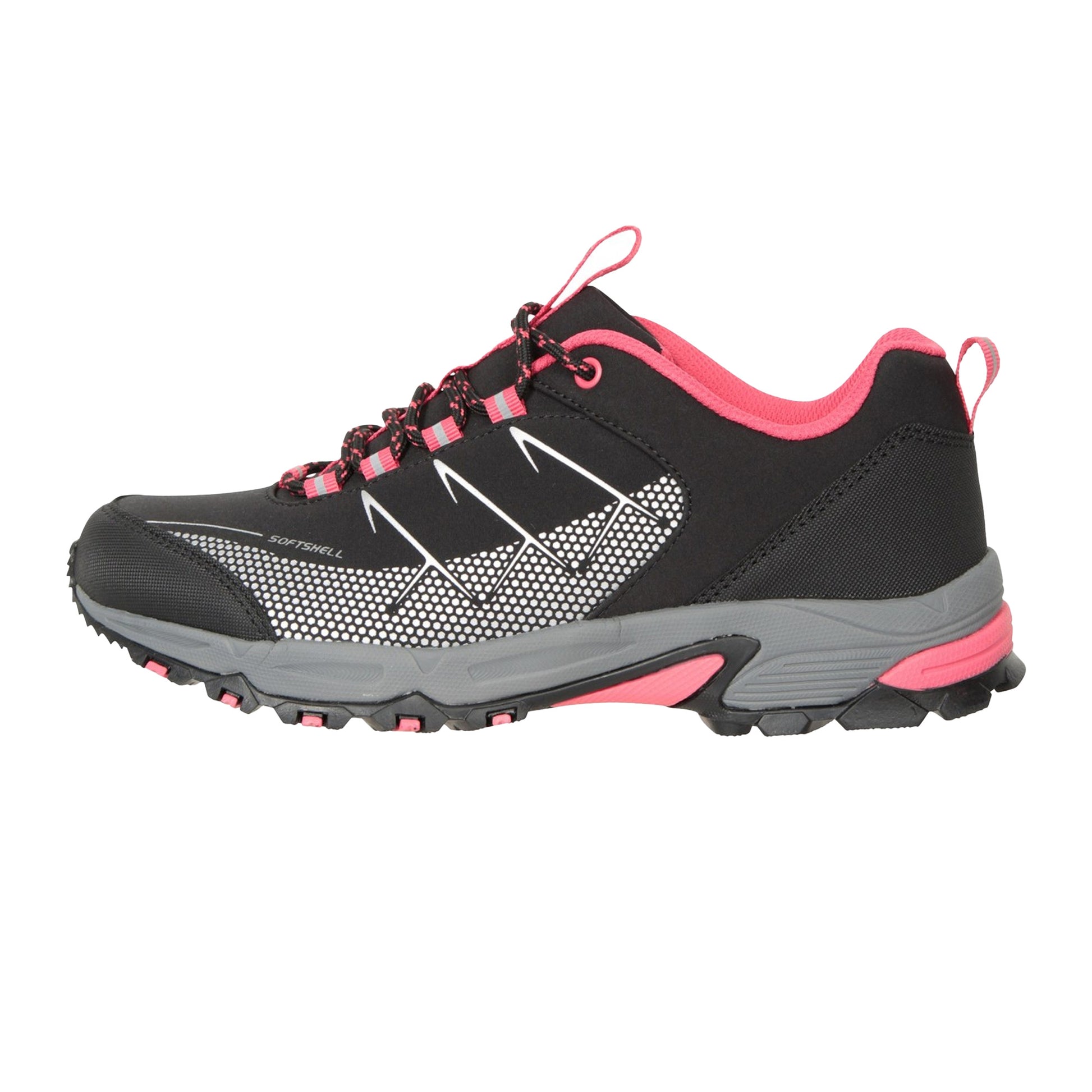 Black - Lifestyle - Mountain Warehouse Womens-Ladies Annapurna Softshell Running Trainers