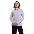 Purple - Lifestyle - Mountain Warehouse Womens-Ladies Camber Hooded Fleece