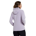 Purple - Pack Shot - Mountain Warehouse Womens-Ladies Camber Hooded Fleece