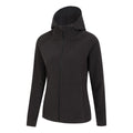 Black - Side - Mountain Warehouse Womens-Ladies Camber Hooded Fleece