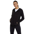 Black - Pack Shot - Mountain Warehouse Womens-Ladies Camber Hooded Fleece