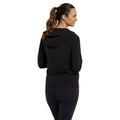 Black - Close up - Mountain Warehouse Womens-Ladies Camber Hooded Fleece
