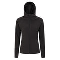 Black - Front - Mountain Warehouse Womens-Ladies Camber Hooded Fleece