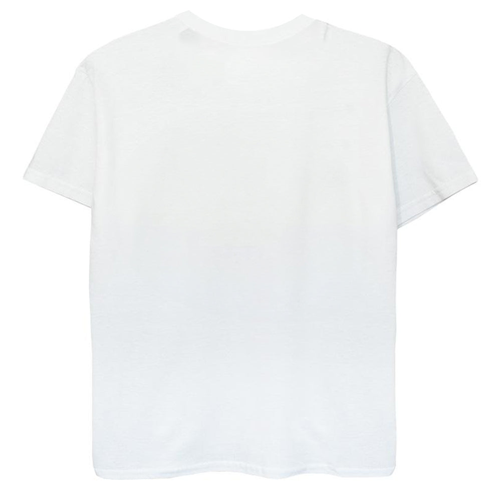 White - Back - Lilo & Stitch Girls Heart Short-Sleeved T-Shirt