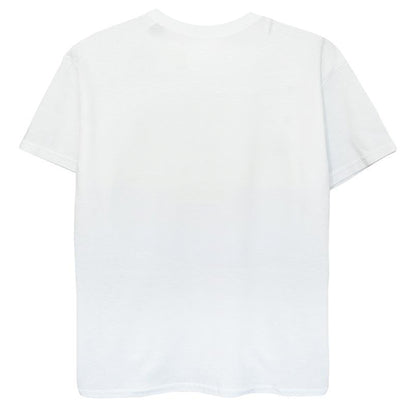 White - Back - Lilo & Stitch Girls Heart Short-Sleeved T-Shirt
