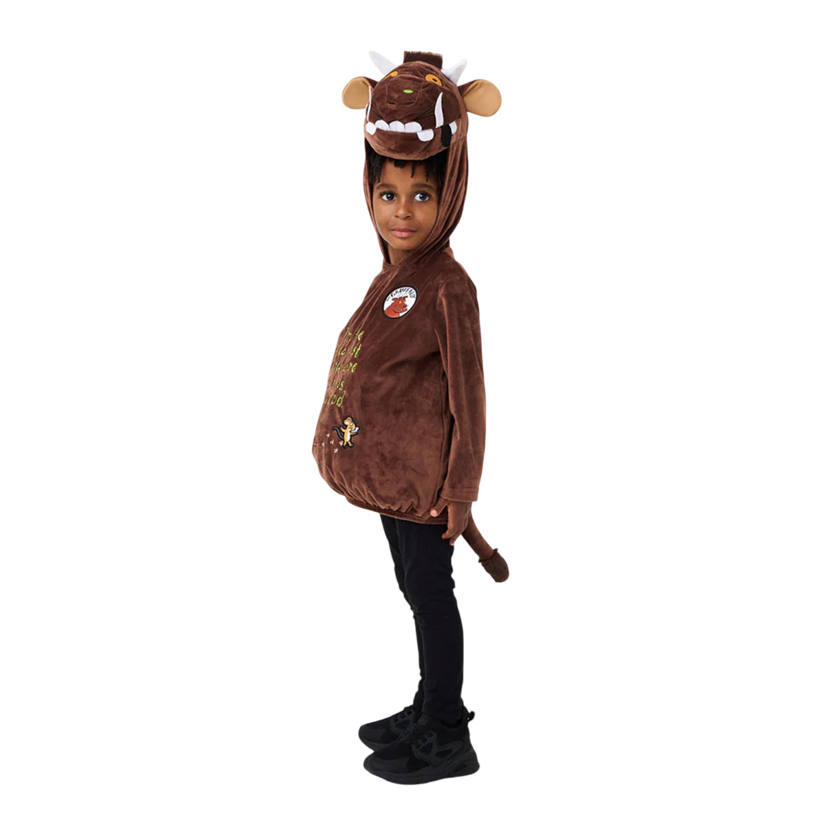 Brown - Side - The Gruffalo Childrens-Kids Gruffalo Costume