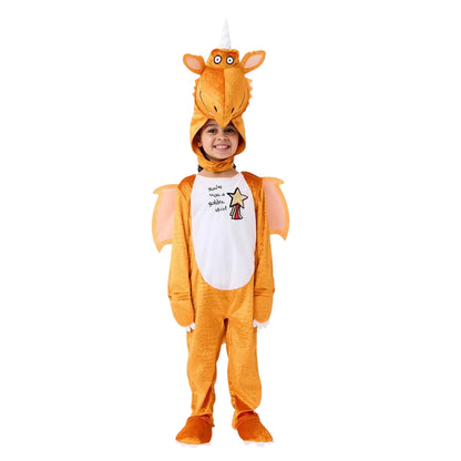 Orange Zest - Front - The Gruffalo Childrens-Kids Zog 3D Costume