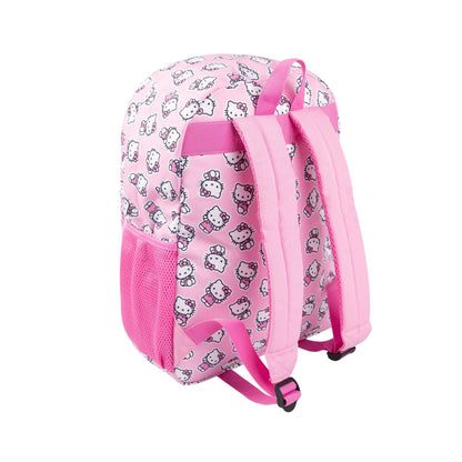 Pink - Back - Hello Kitty Girls All-Over Print Backpack