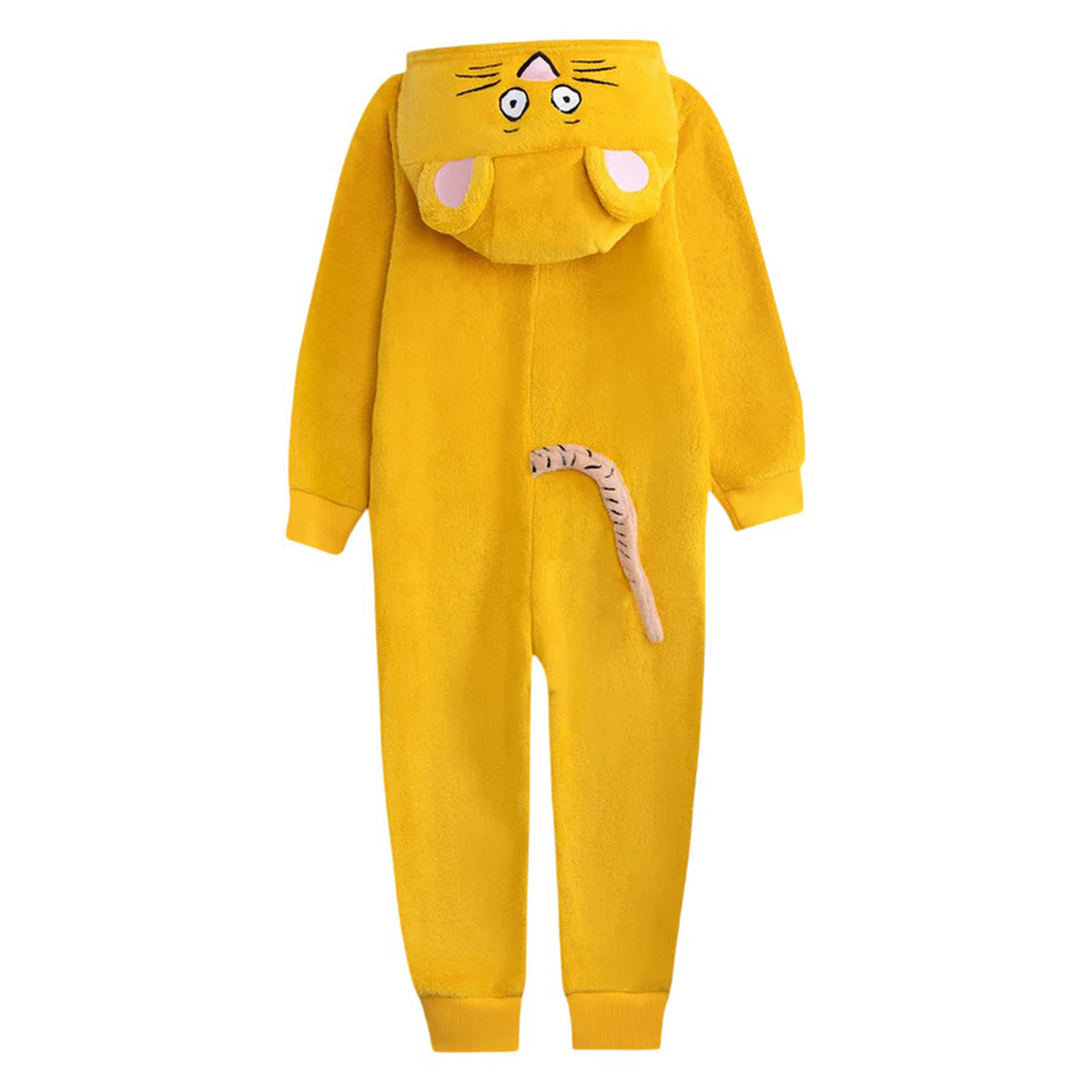 Yellow-White - Back - The Gruffalo Childrens-Kids Mouse Jumpsuit