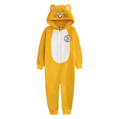 Yellow-White - Front - The Gruffalo Childrens-Kids Mouse Jumpsuit