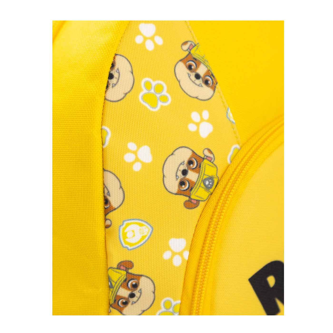 Yellow - Pack Shot - Paw Patrol Childrens-Kids Rubble Backpack