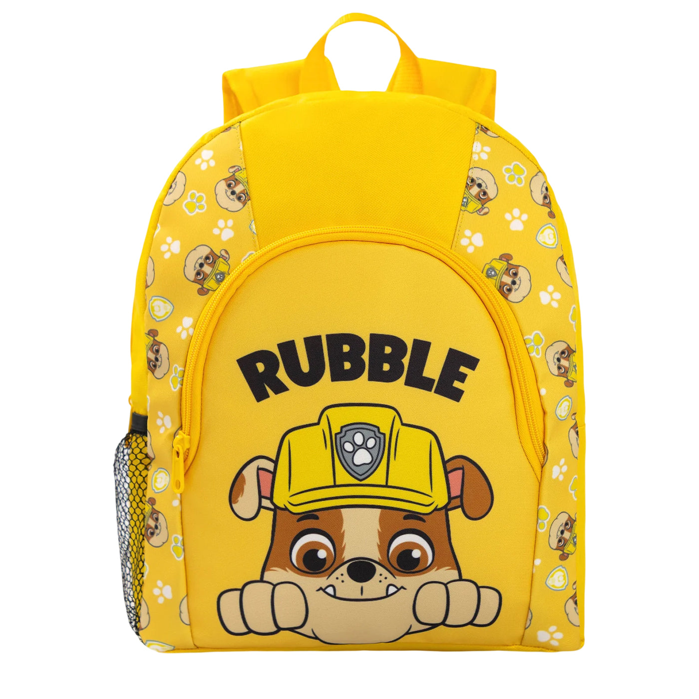 Yellow - Front - Paw Patrol Childrens-Kids Rubble Backpack