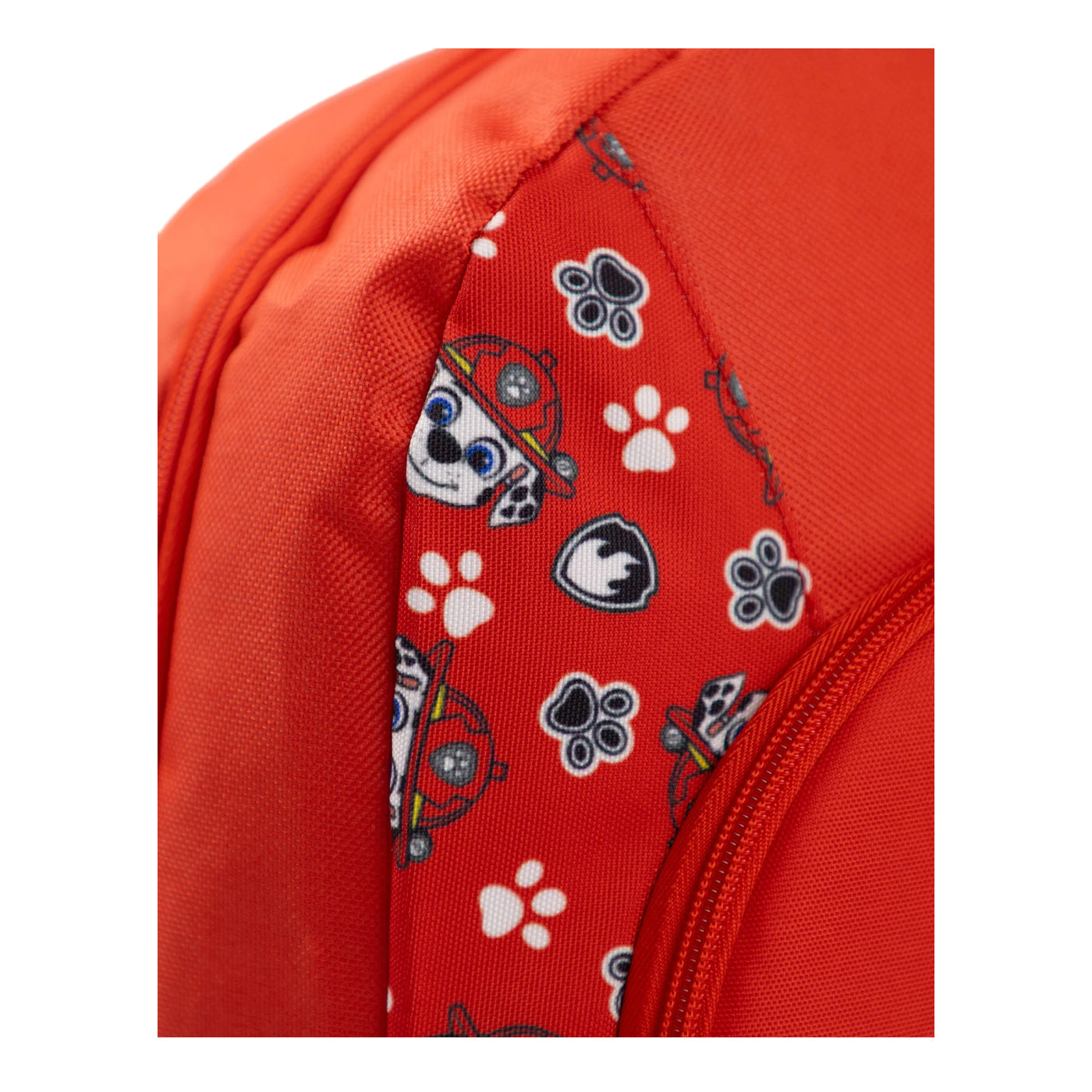 Red - Side - Paw Patrol Childrens-Kids Marshall Backpack
