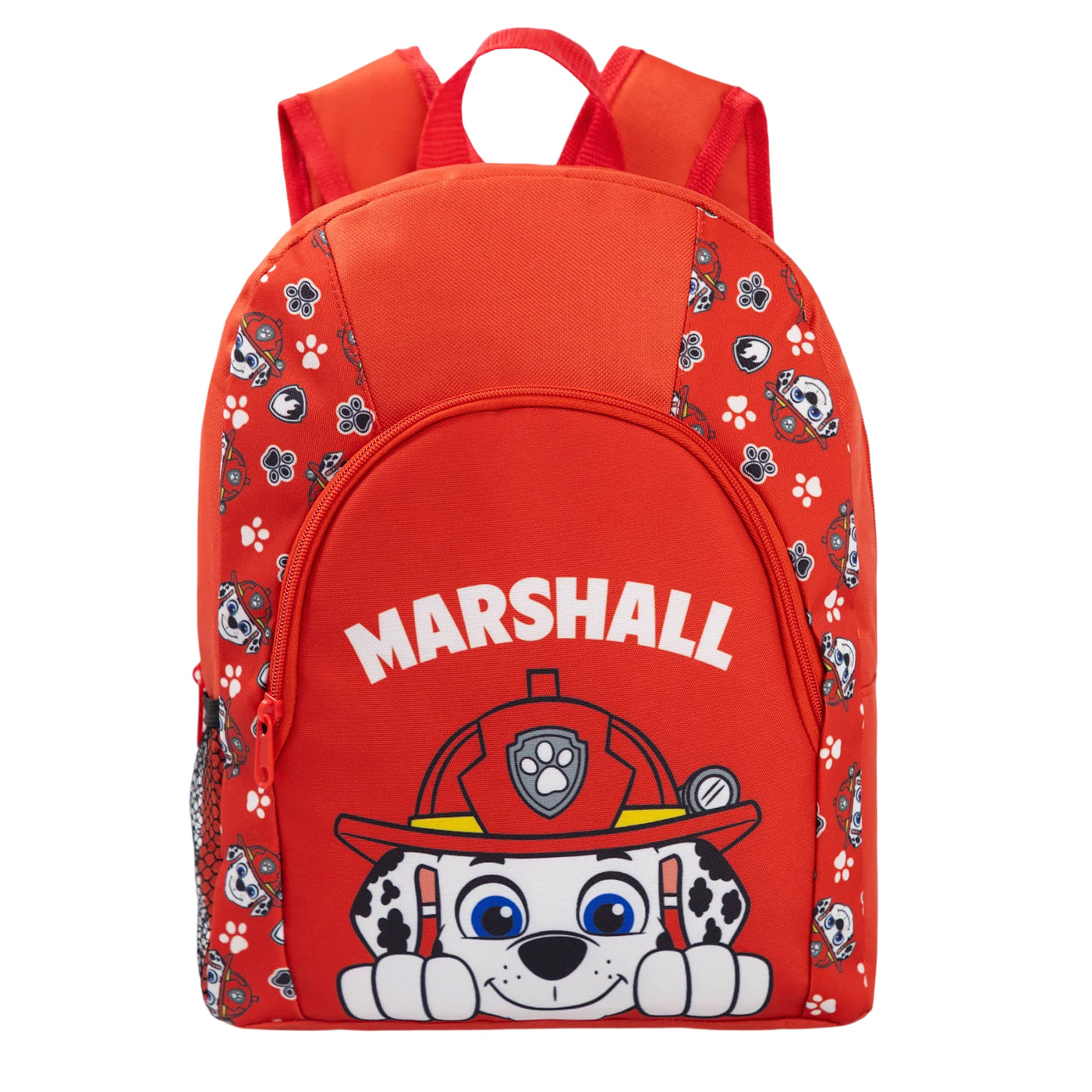 Red - Front - Paw Patrol Childrens-Kids Marshall Backpack