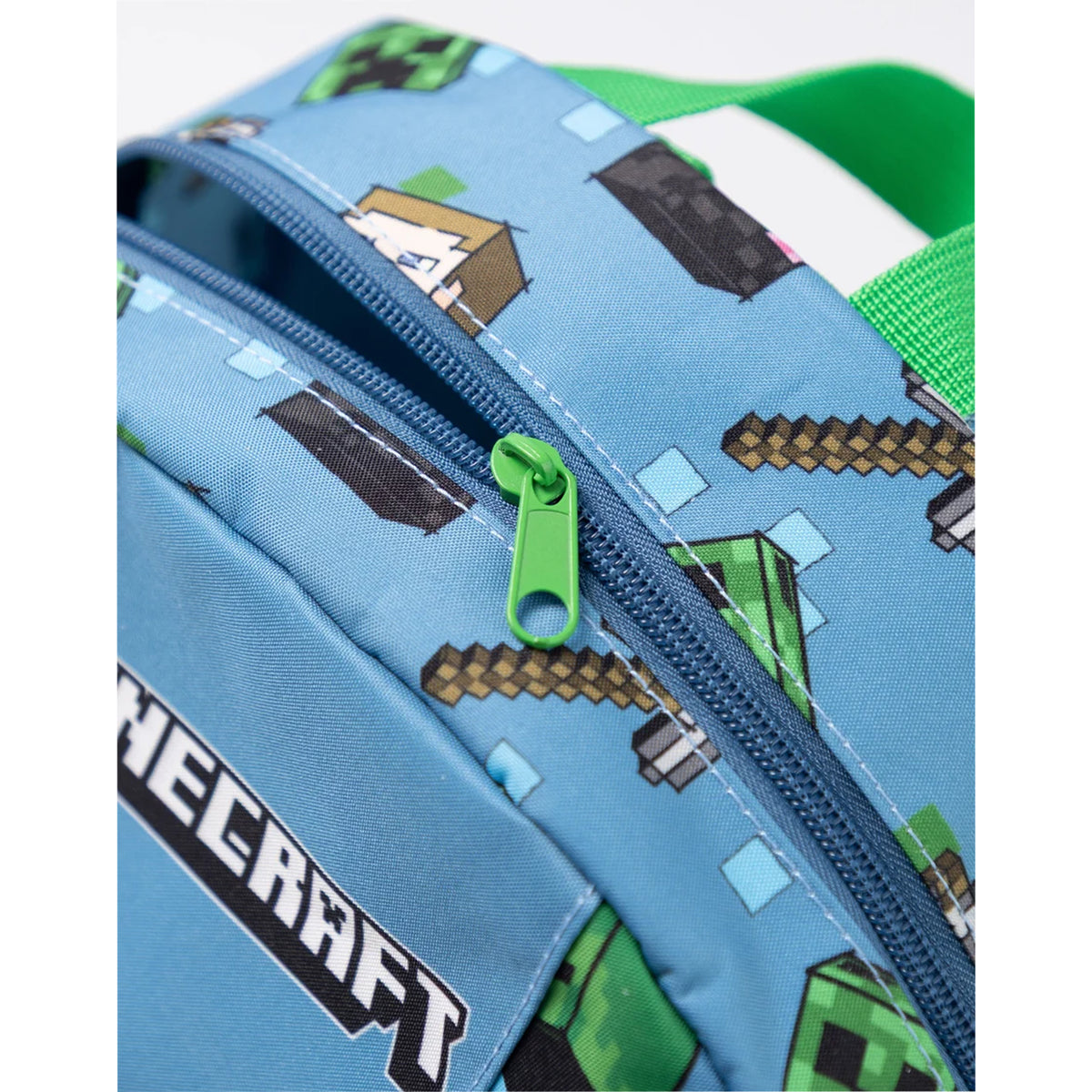 Blue - Pack Shot - Minecraft Childrens-Kids Characters Backpack
