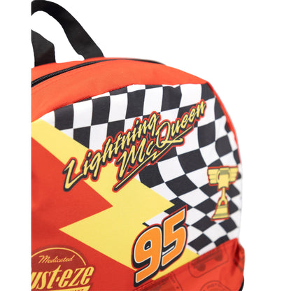 Red - Side - Cars Childrens-Kids Lightning McQueen Accessories Set (Pack of 4)