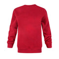 Vivid Red - Back - Minecraft Childrens-Boys Official Like A Boss Sweatshirt