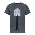 Dark Charcoal - Front - Minecraft Childrens-Boys Official Shovel Design T-Shirt