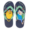 Multicoloured - Back - Adventure Time Childrens-Kids Finn And Jake Flip Flops