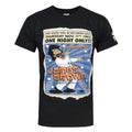 Black - Front - The Simpsons Mens James Brown One Night T-Shirt