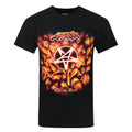 Black - Front - Anthrax Worship Music Mens T-Shirt