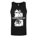 Black - Front - Terminator Mens Genisys Graffiti Vest