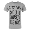 Grey - Front - Deconstruction Records Mens Hip Hop T-Shirt
