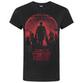Black-Red - Front - Star Wars Mens Rogue One Foil T-Shirt