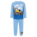 Blue - Front - JCB Childrens Boys Dig It All Pyjamas
