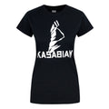 Black - Front - Kasabian Womens-Ladies Ultra T-Shirt