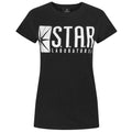 Black - Front - Flash TV Womens-Ladies STAR Laboratories T-Shirt