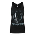 Black - Front - Terminator Womens-Ladies Genisys Endoskeleton Vest