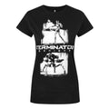 Black - Front - Terminator Womens-Ladies Genisys Graffiti T-Shirt