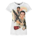 White - Front - Star Wars Womens-Ladies Force Awakens Heroes Sublimation T-Shirt